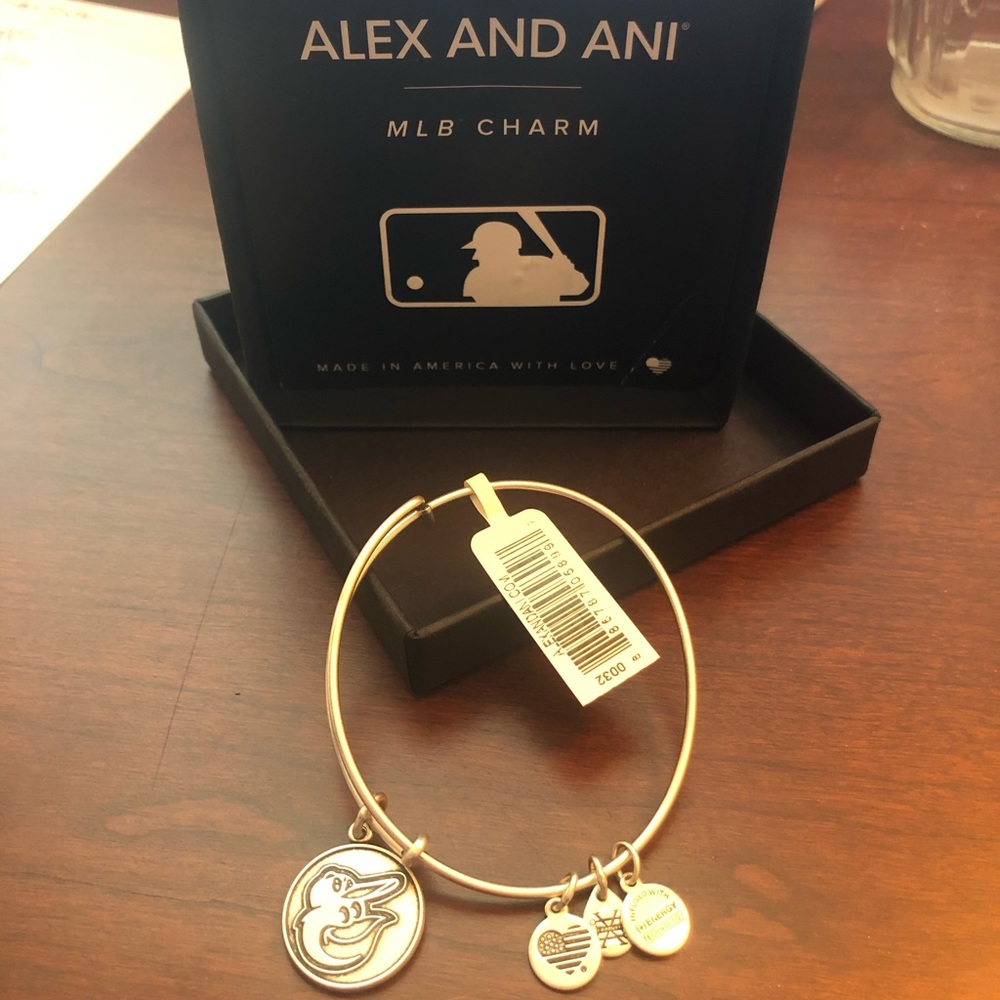 Brand new Alex and Ani Orioles Bracelet
